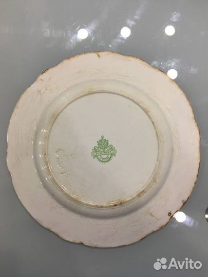 Тарелки кузнецовский фарфор 2 шт