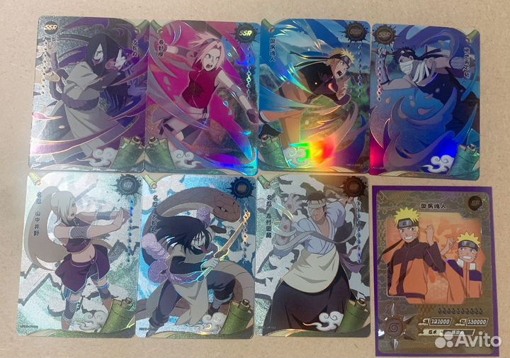 Карточки Наруто Ninja Age