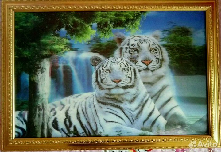 Картина 3D в раме