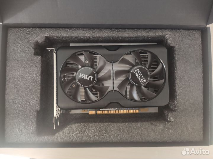 GTX 1650 palit dual 4gb