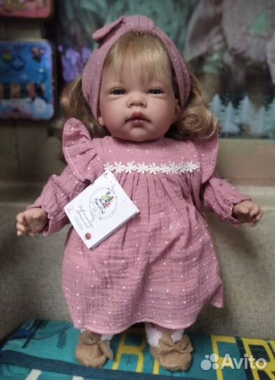 Испанская кукла 45 см, новая,в фирменном мешке