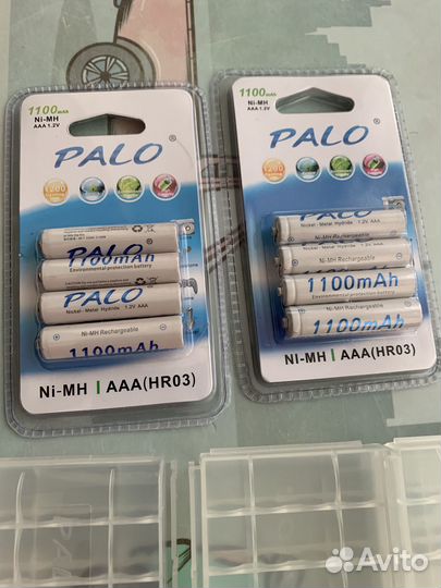 Аккумулятор ааа -8 шт Palo 1100 mAh