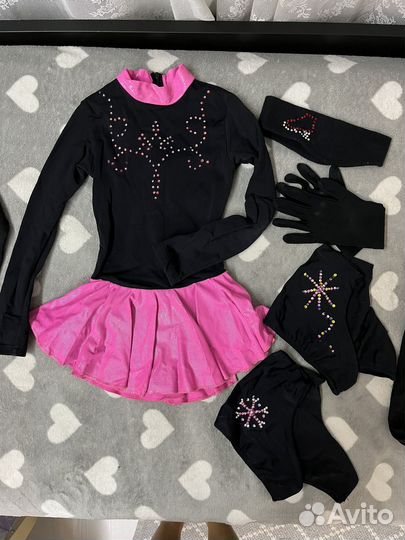 Костюм комплект для фигурного катания 110