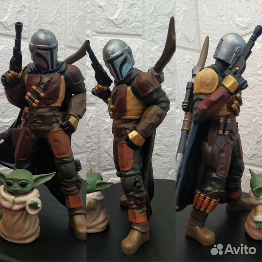 Мандалорец фигурка йода