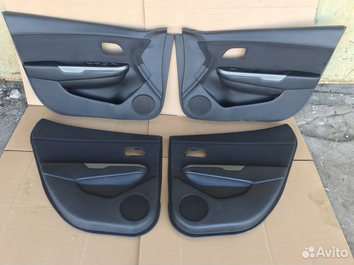 Обшивки дверей Kia Rio 3