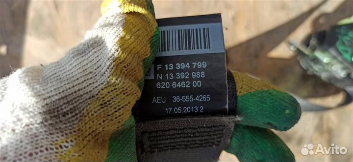 Ремень безопасности с пиропатроном Opel Astra J G