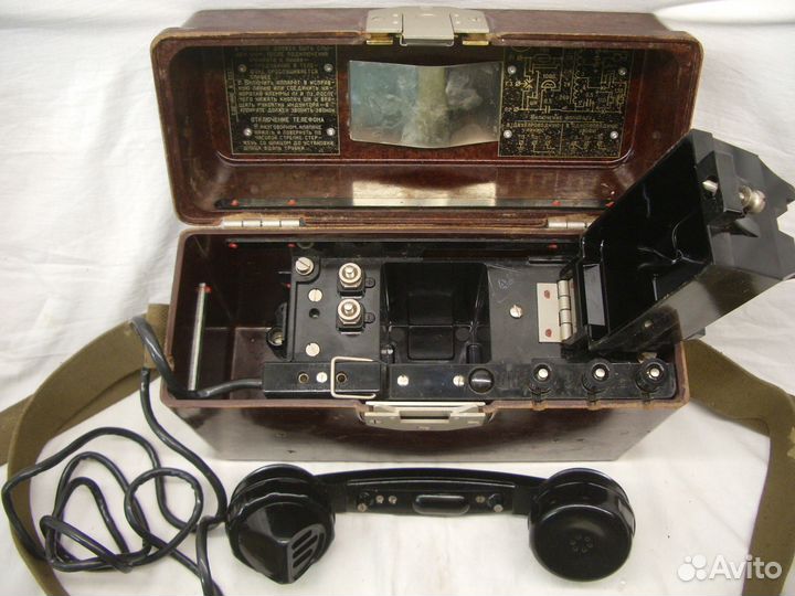 Армейский полевой телефон таи-43