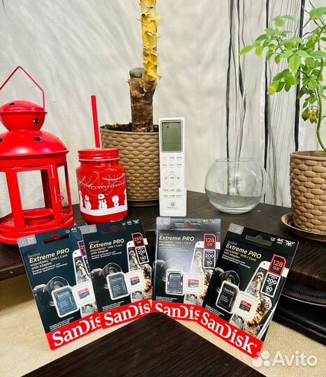 Sandisk Extreme Pro 128/256Gb Карта памяти MicroSD