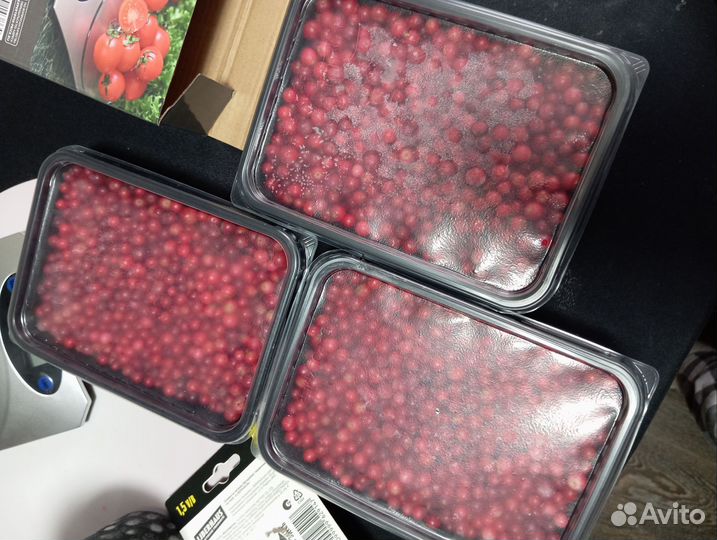 Замороженные ягоды на компот, соус