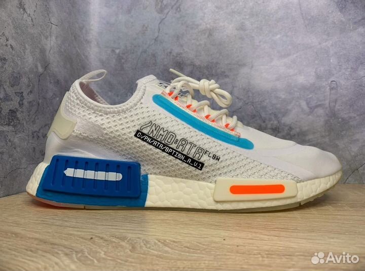 Кроссовки мужские Adidas NMD R1 whitе