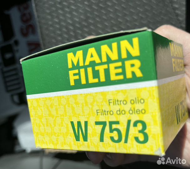 Фильтр Mann W 75/3