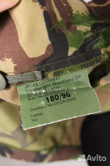 Блуза GB jacket combat lightweight woodland dp 180