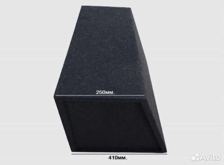 Короб для сабвуфера 12 фи на щели