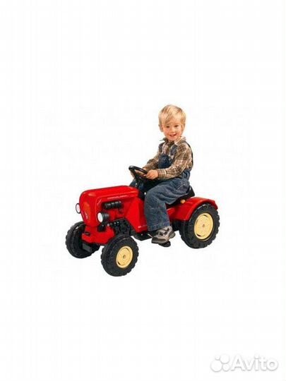 BIG Spielwarenfabrik BIG Porsche Diesel Junior - Pedal - Tractor - Boy/Girl - 3 yr(s) - Black,Red