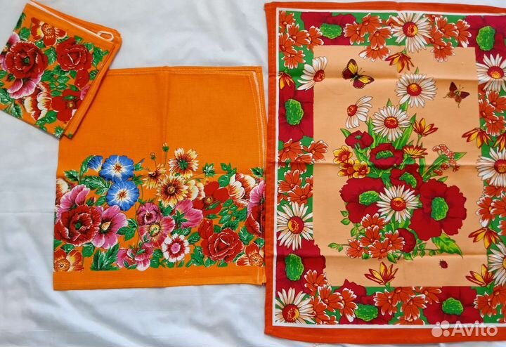 Кухонные полотенца вафельные