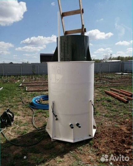 Септик без откачки на 5 человек