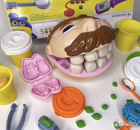 Набор плей до зубной доктор