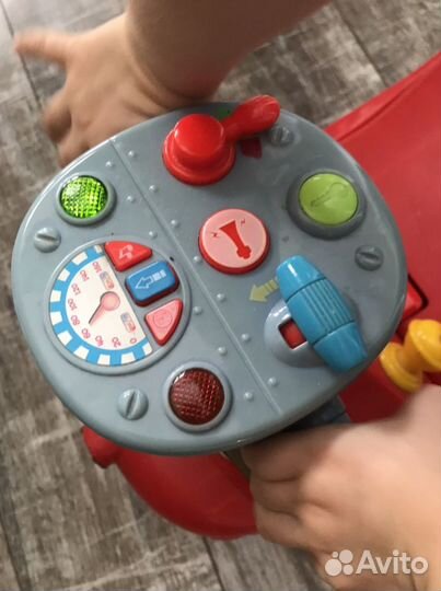 Машинка каталка паровозик