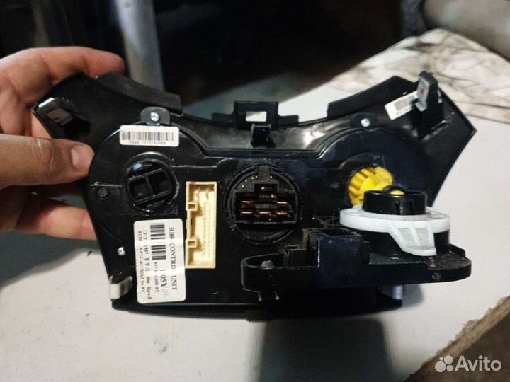 Блок управления печкой хендай солярис 1