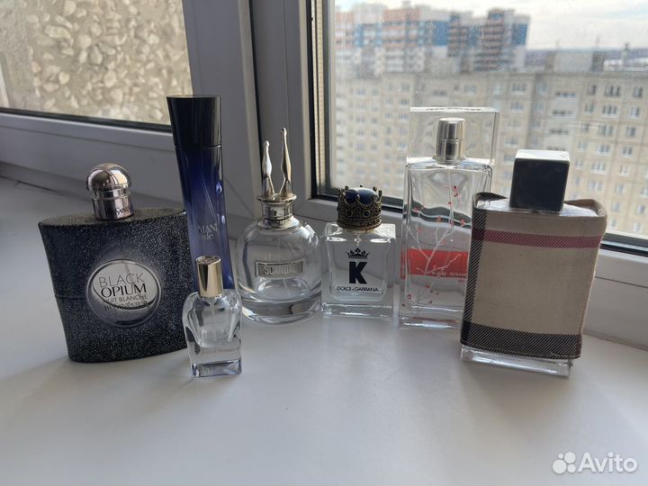 Пустые флаконы от духов