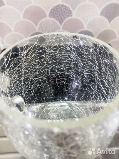 3 бокала с эффектом кракле (Германия)