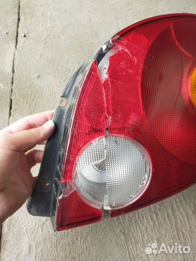 Задняя правая фара на matiz