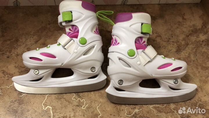 Коньки раздвижные детские