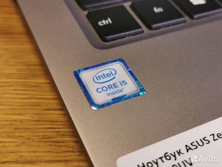 Asus Zenbook 13,3 IPS I5 8GB RAM