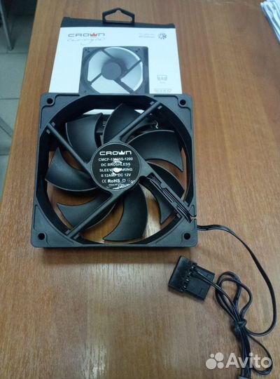 Новые Вентиляторы 120 мм в системный блок