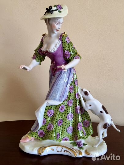 Дама с собакой. Nymphenburg. Германия