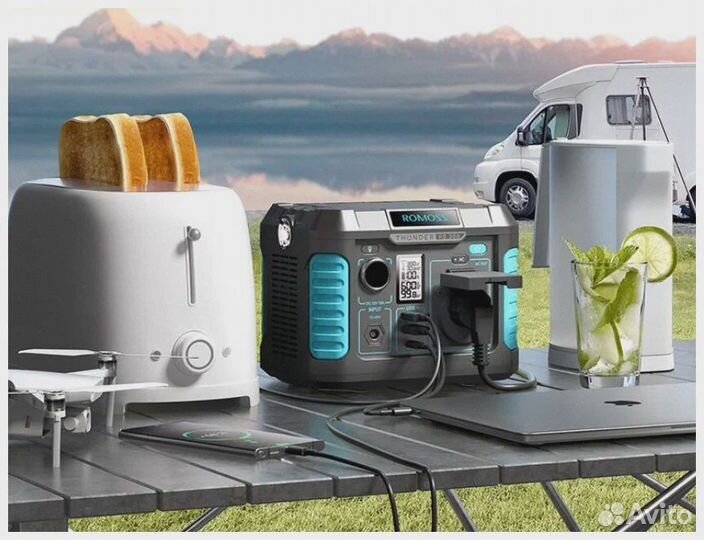 Портативная электростанция Romoss 220B 300Вт-600В