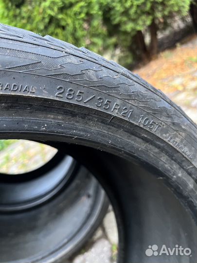 Yokohama Ice Guard Stud IG55 285/35 R21 и 325/30 R21