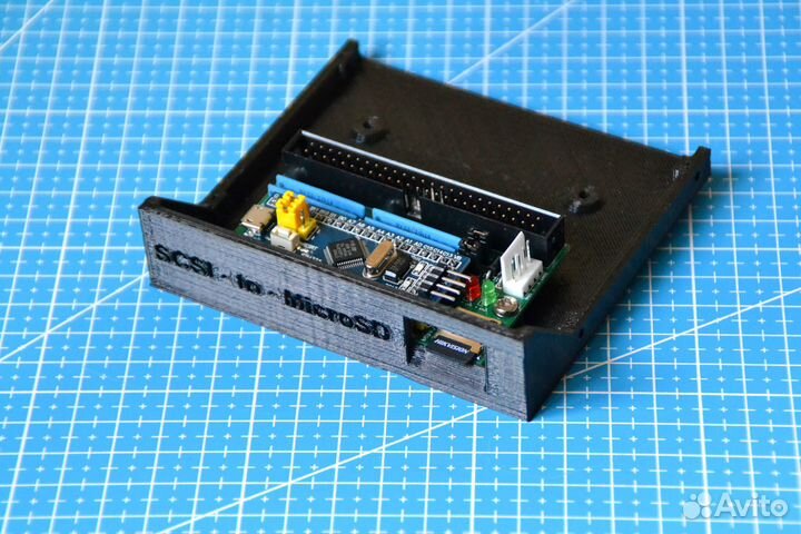 Эмулятор HDD scsi жесткого диска (scsi to MicroSD)