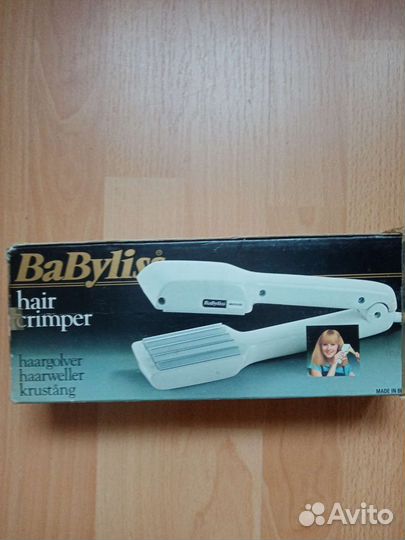Плойка babyliss для волос (гофре)