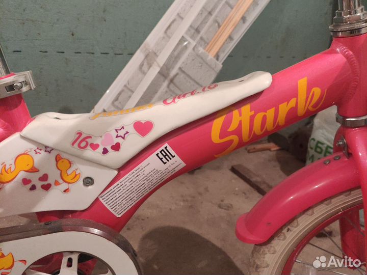 Велосипед для девочки Stark tanuki 16