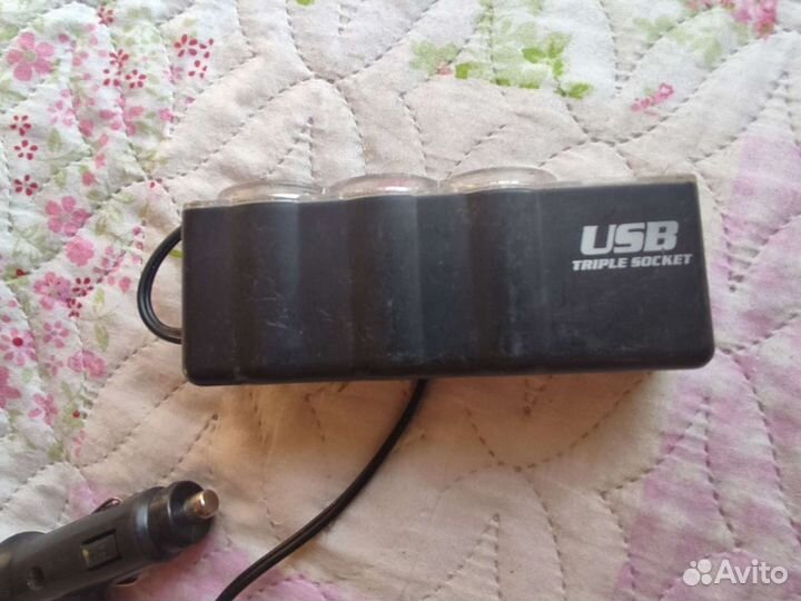 Автомобильное зарядное устройство + развиватель