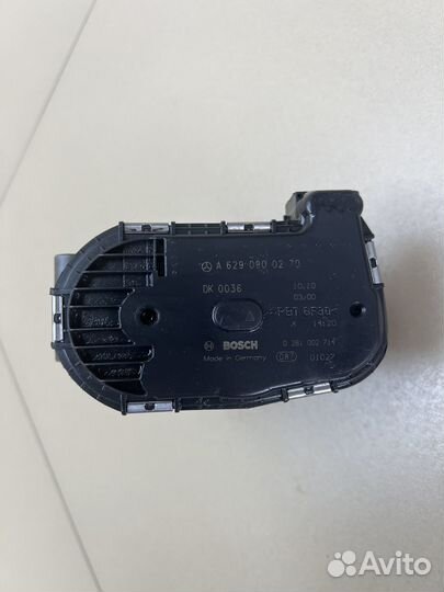 Дроссельная заслонка OM629 Mercedes