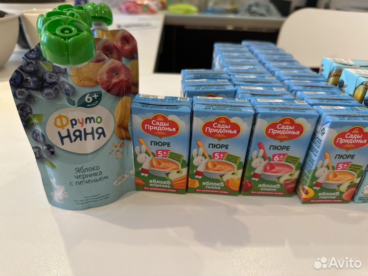 Детское питание пюре