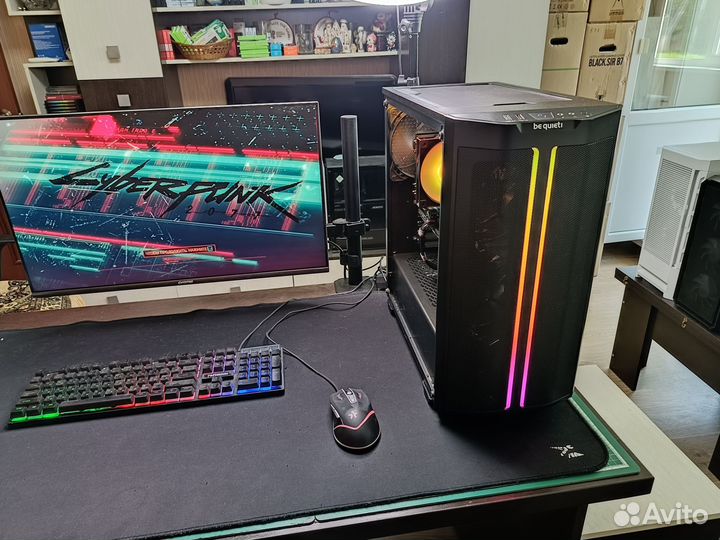 Игровой топ комп RTX4060 Ti+ Ryzen 5 5600