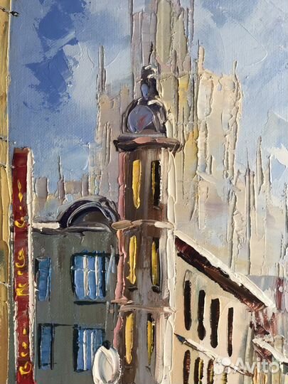 Картина маслом на холсте