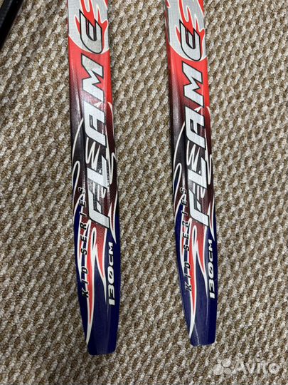 Беговые лыжи 130см комплект