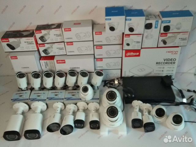 Видеонаблюдение Dahua 20 камер комплект CVI IP