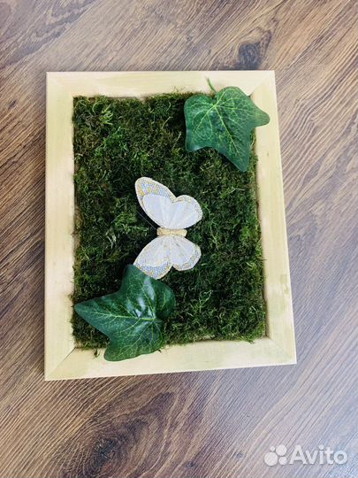 Мини панно из мха