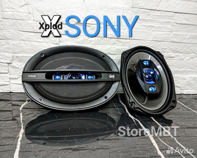 Динамики овалы Pioneer, JBL, sony - Комплект 2шт