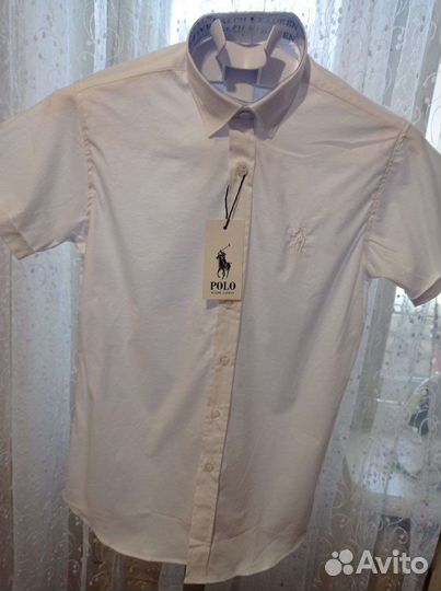 Рубашка школьная polo