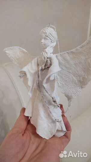 Ангелы интерьерные украшения, ёлочные игрушки