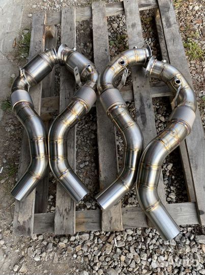 Даунпайп Bmw x5m/x6m(f85/86), 50i, n63/s63