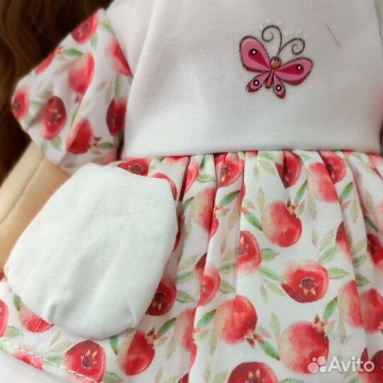 Текстильная кукла ручной работы