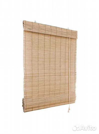 Римская Штора Бамбук, размеры: шир.138см, дл.166см