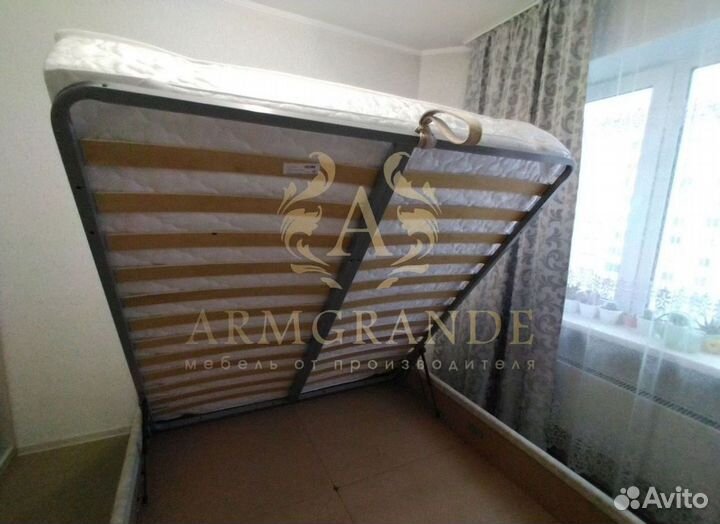 Кровать с мягким изголовьем в рассрочку